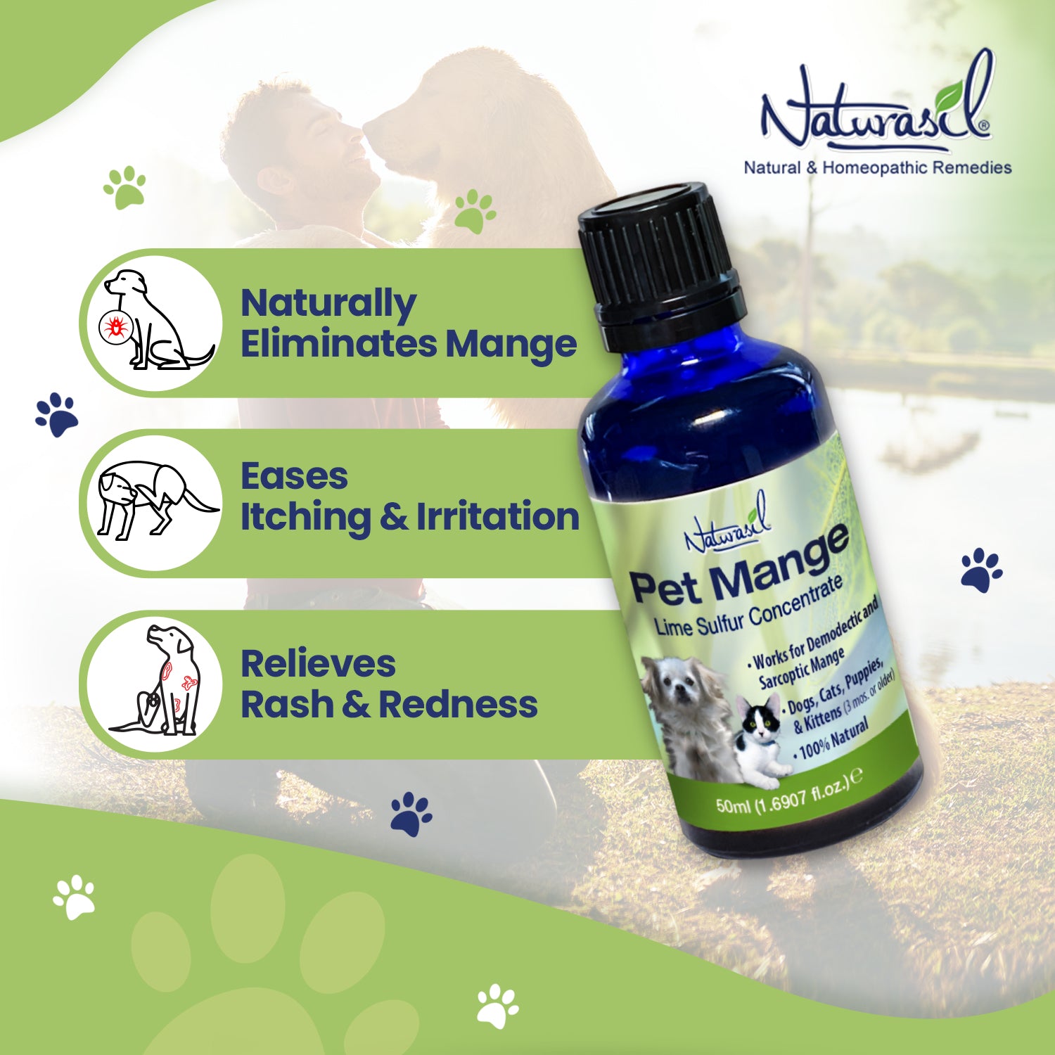 Homeopathic treatment for mange in sale dogs