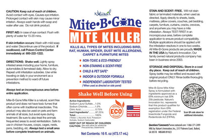 Mite-B-Gone Mite Killer Spray 16oz